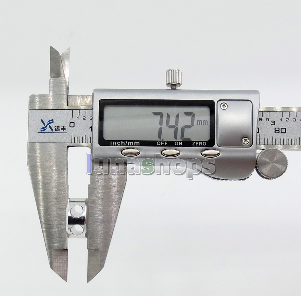 L Size Full Metal Speaker Headphone Cable Audio Movement Part Splitter Adapter For DIY Custom Cable 