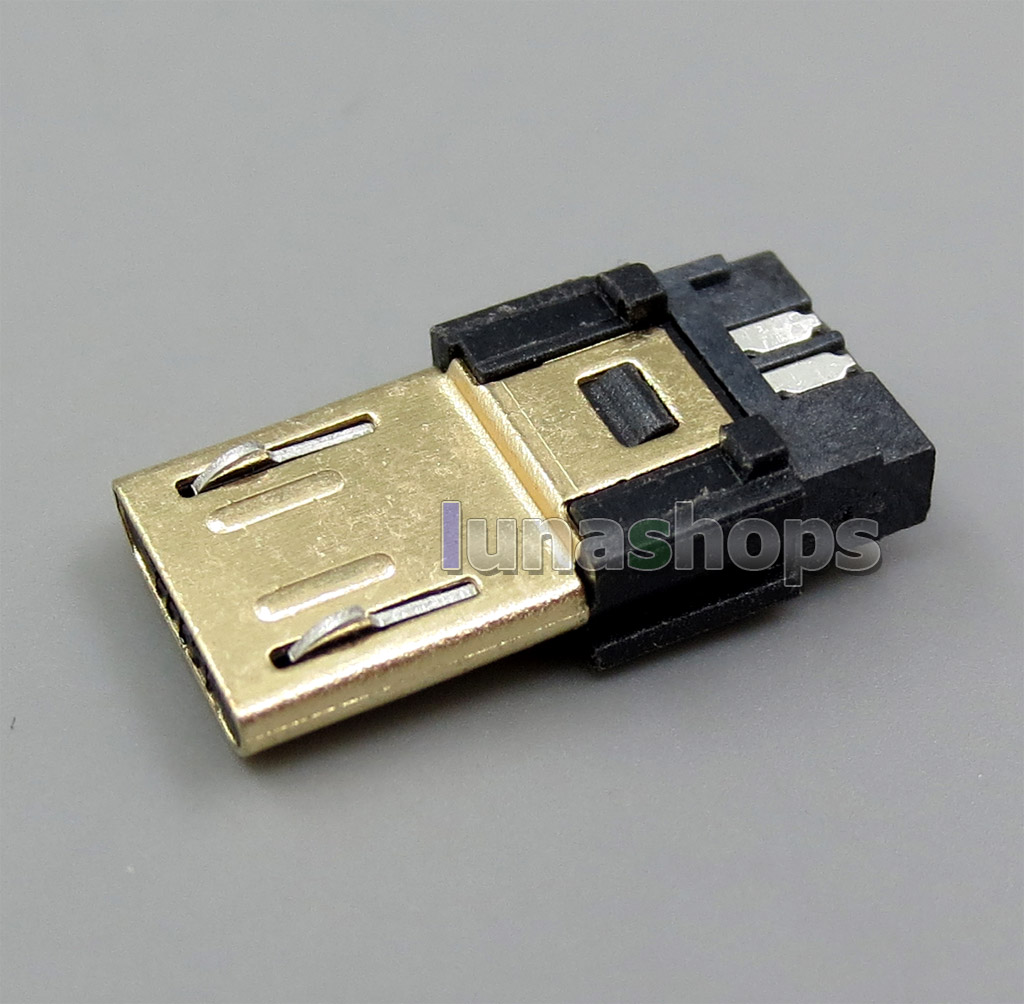 1pcs Micro USB USB 2.0B Soldering Adapter Without shell For Diy Custom LGZ-A47