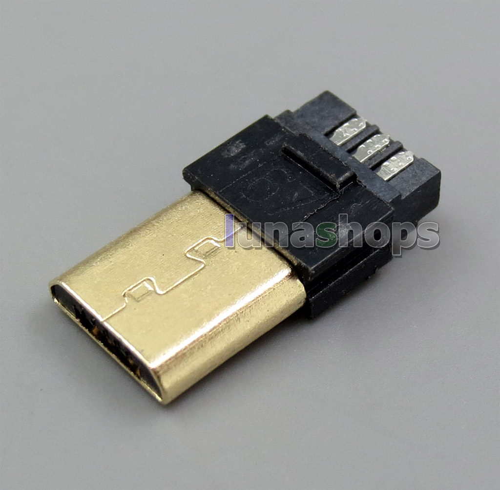 1pcs Micro USB USB 2.0B Soldering Adapter Without shell For Diy Custom LGZ-A47
