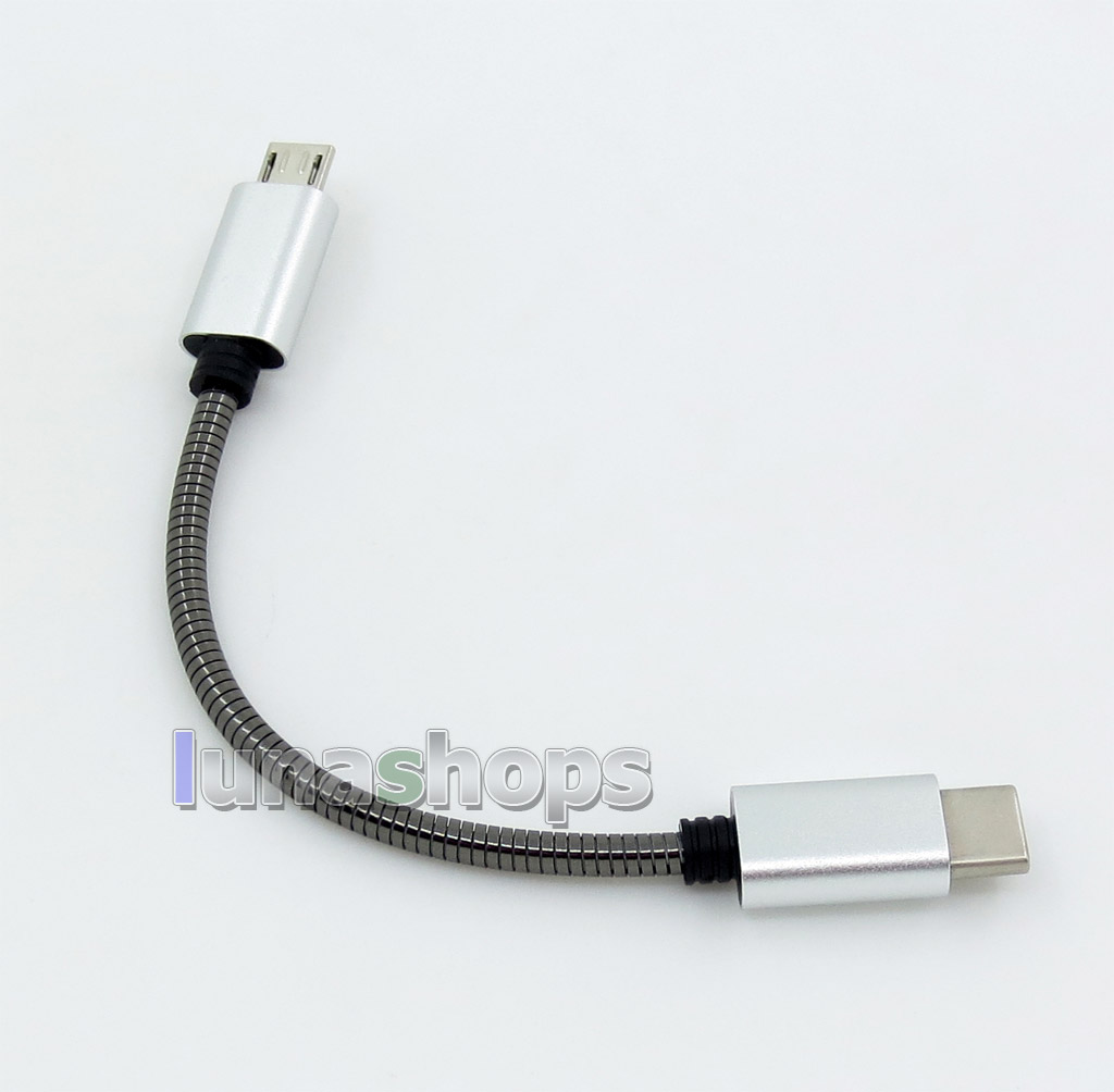 Earphone AMP Amplifier Cable Converter Adapter For Type C To Micro USB FiiO Q1MarKⅡ Q1ll