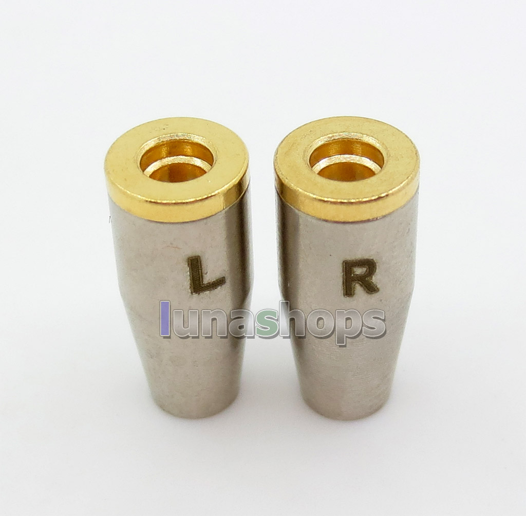 Female MMCX Port Socket Earphone Pins Plug with Shell For DIY Earphone Converter