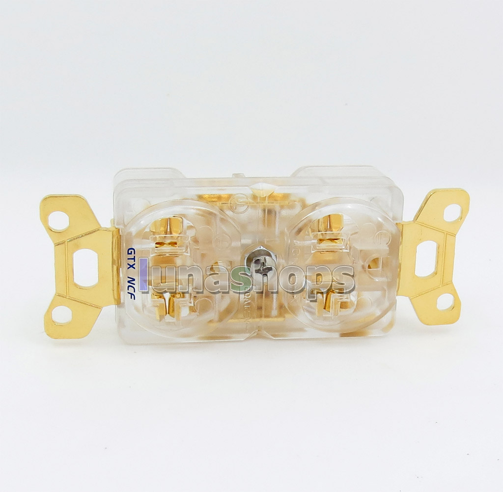 Acrolink refrigeration Series GTX NCF Pure Transmission Hi-End-G Power Plug Adapter Socket Gold plated
