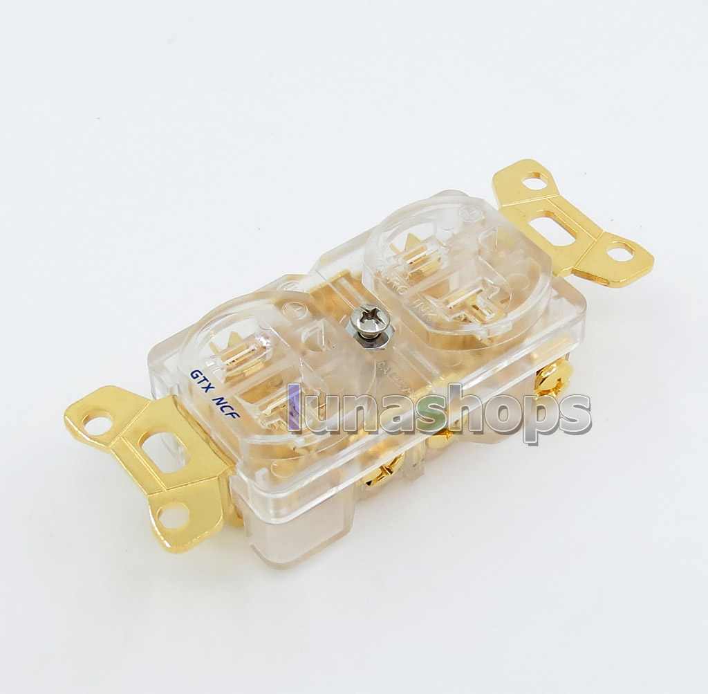 Acrolink refrigeration Series GTX NCF Pure Transmission Hi-End-G Power Plug Adapter Socket Gold plated