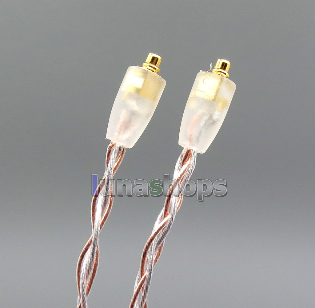 800 Wires Soft Silver + OCC Alloy 2.5mm Earphone Cable For Shure se535 se846