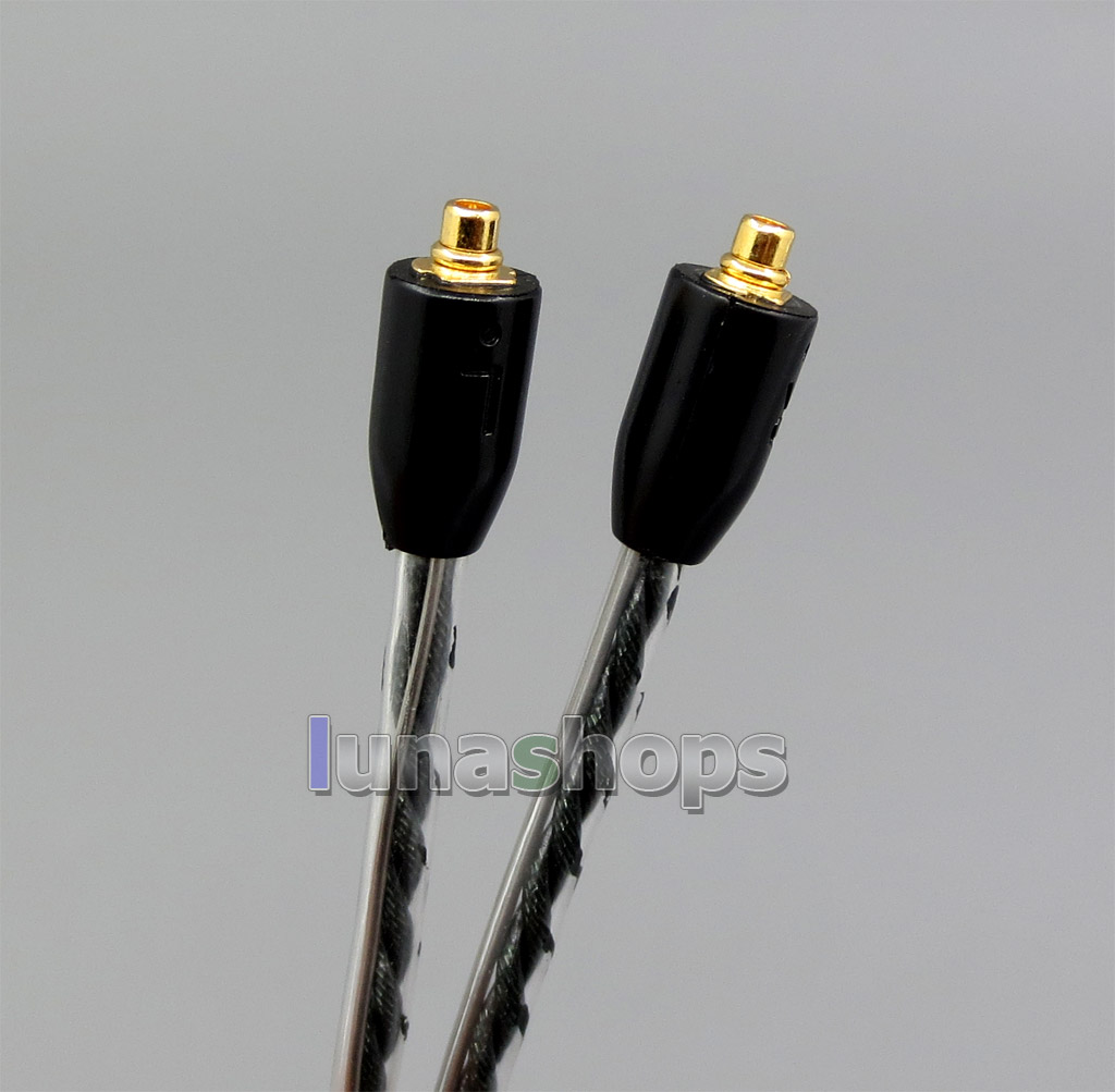 EachDIY 2.5mm TRRS Earphone Silver Plated OCC Mixed Foil PU Cable For Shure se215 se315 se425 se535 Se846