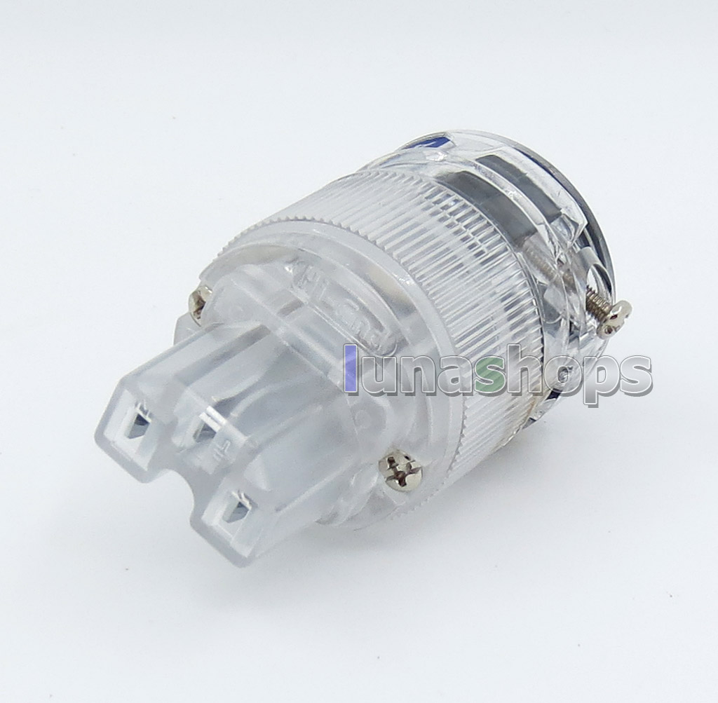 Acrolink fc-25(R)Pure Transmission NCF Rhodium plated Power DIY Custom Female Adapter Plug