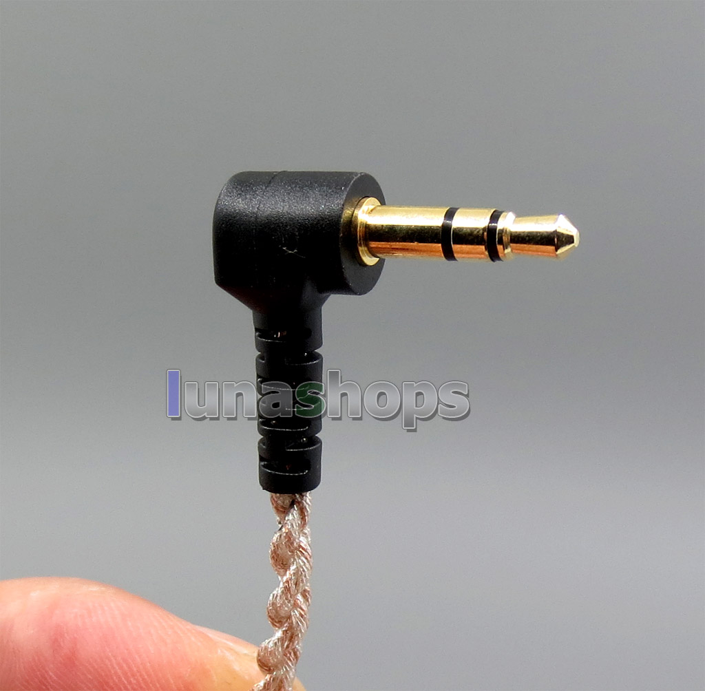 EachDIY Earphone Silver Plated OCC Mixed Foil PU Cable For Westone W60 W50 W40 UM50 UM30 UM10