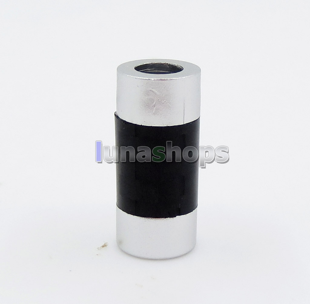 1pcs Carbon Y Splitter Adapter Speaker Headphone Cable Audio For DIY Custom Cable