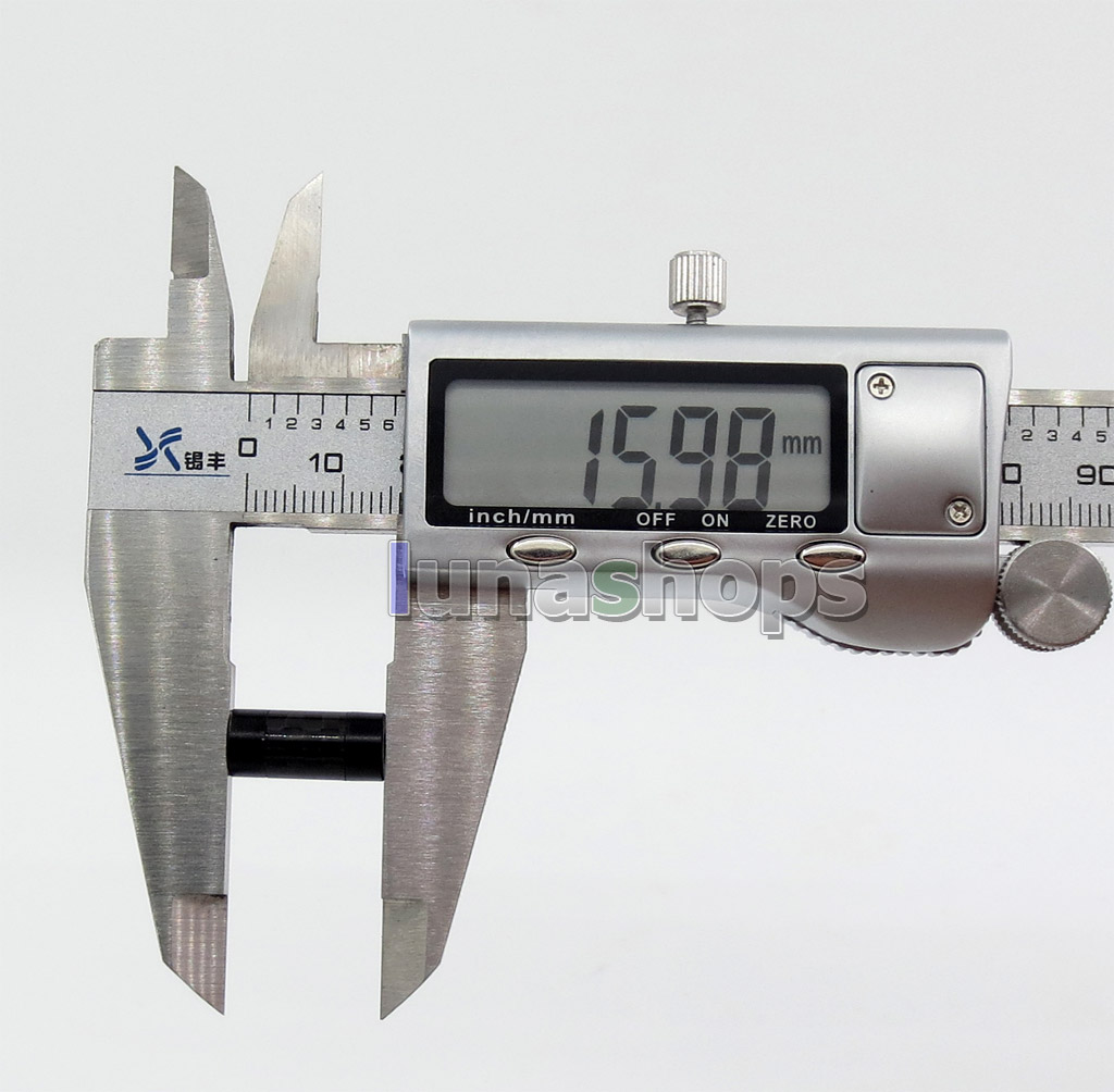 1pcs Carbon Y Splitter Adapter Speaker Headphone Cable Audio For DIY Custom Cable