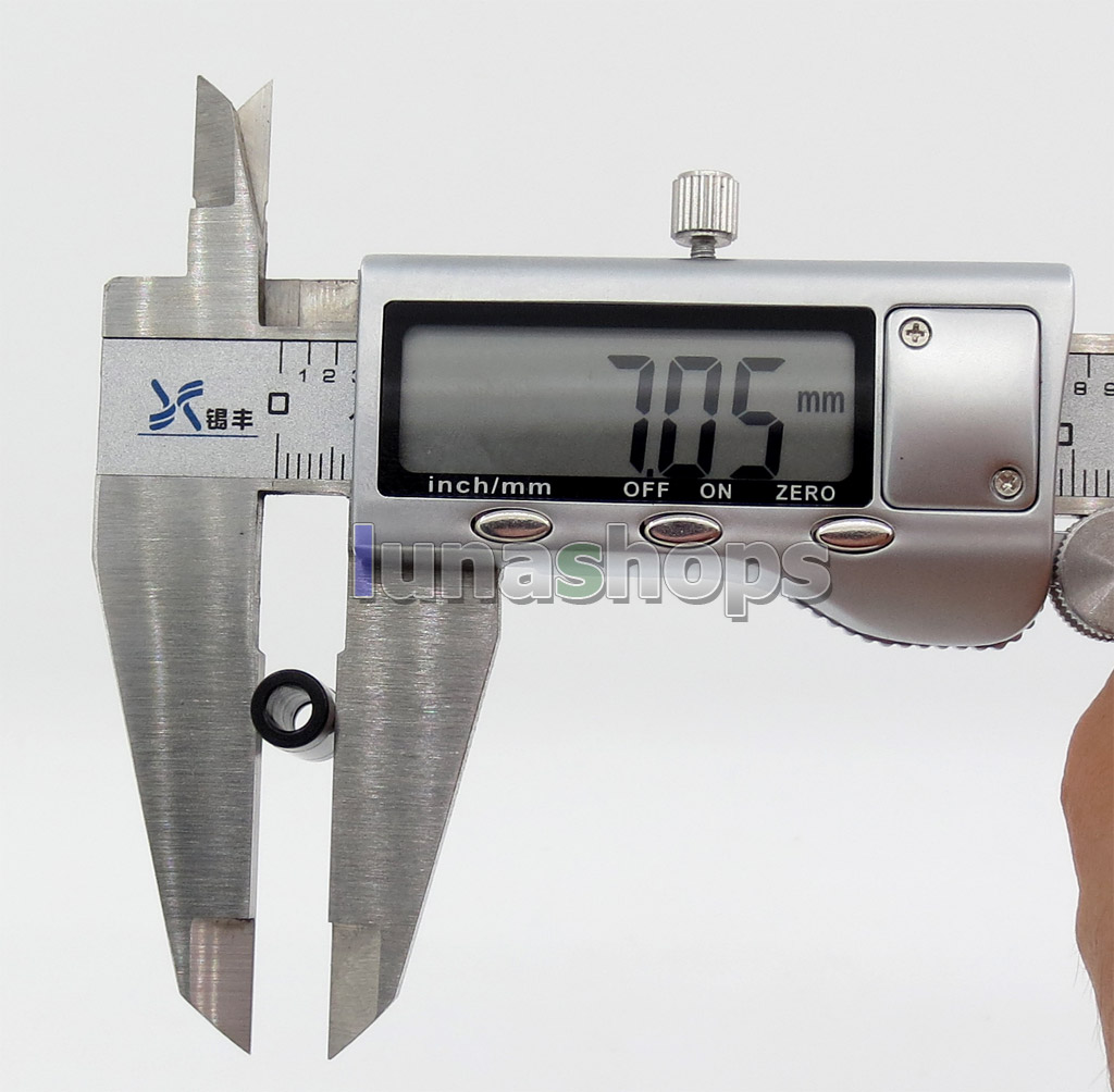 1pcs Carbon Y Splitter Adapter Speaker Headphone Cable Audio For DIY Custom Cable