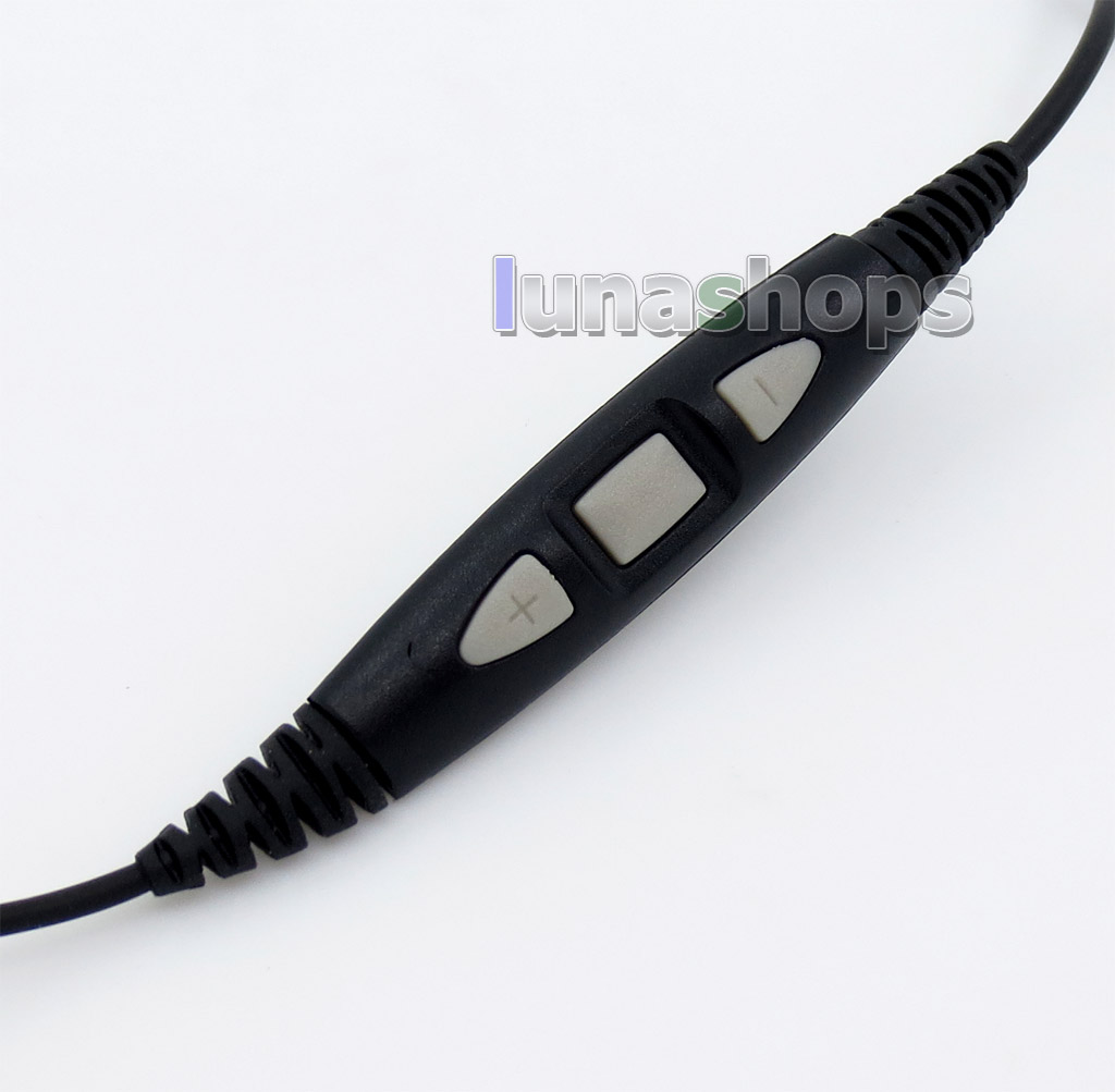 Original With Mic Remote Audio Cable For Shure SE215 SE315 SE425 SE535 SE846 Headphone