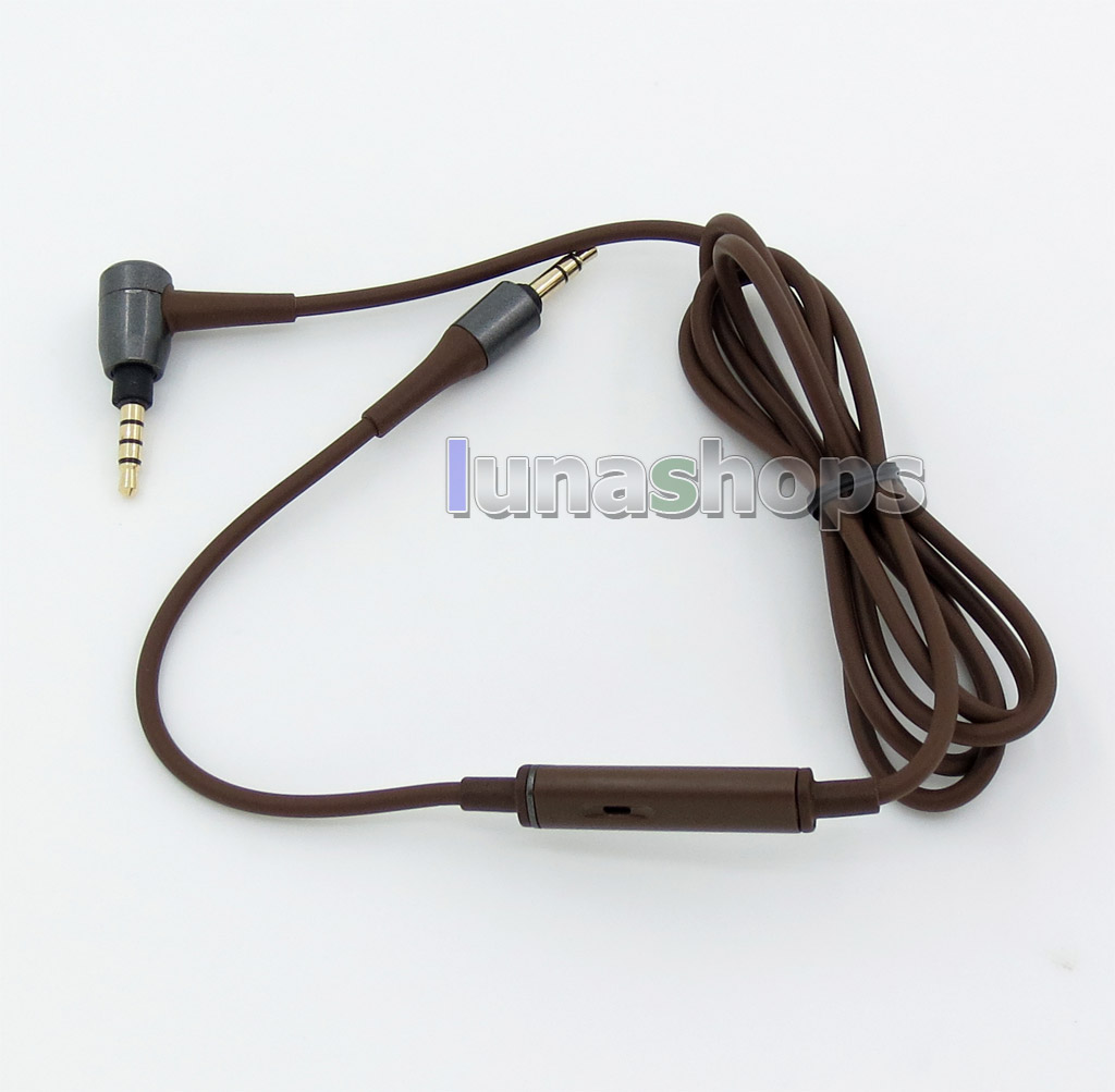 Replacement Audio Cable with Remote Mic for Audio Technica ATH-MSR7 Sony MDR 1R