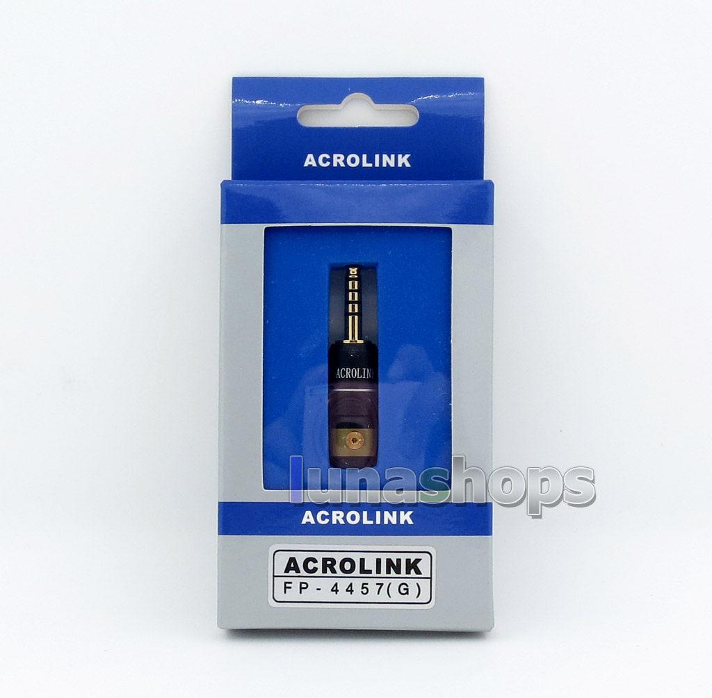Acrolink fp-4457(G) 4.4mm Headphone Earphone Adapter For Sony PHA-2A TA-ZH1ES NW-WM1Z NW-WM1A AMP Player