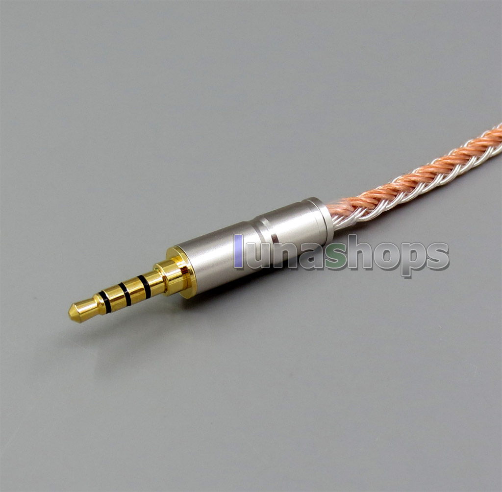 16 Cores Silver OCC Replacement Cable for Hifiman HE400S HE-400I HE560 HE-350 HE1000 V2 Headphone 3.5mm to 2.5mm