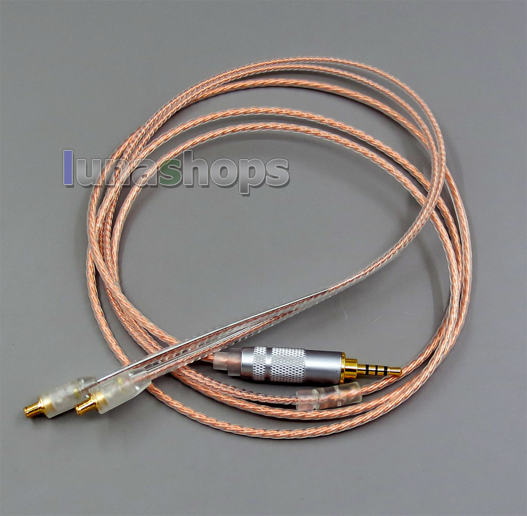 2.5mm Earphone Silver 7N OCC Cable For Audio-Technica ATH-CKS1100 ATH-E40 ATH-E50 ATH-E70 ATH-ESW950