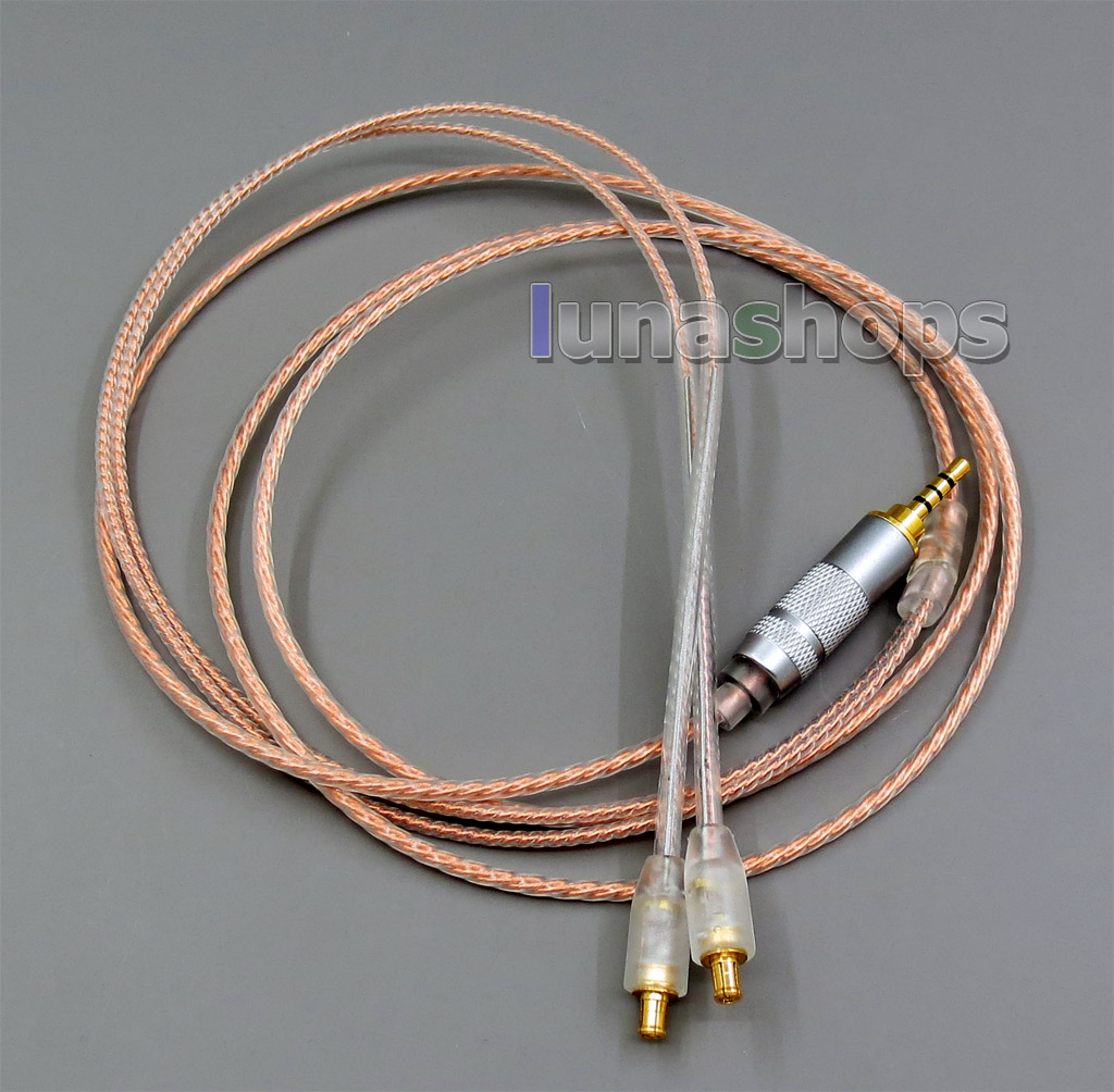 2.5mm Earphone Silver 7N OCC Cable For Audio-Technica ATH-CKS1100 ATH-E40 ATH-E50 ATH-E70 ATH-ESW950