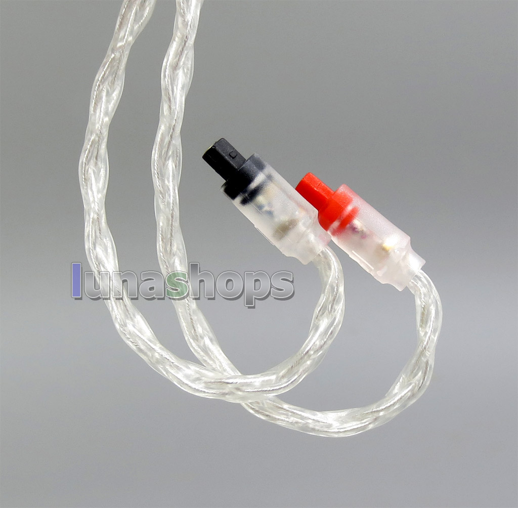 8 core Balanced Pure Silver Plated OCC Earphone Cable For Audio-Technica ATH-IM50 IM70 IM03 IM02 01