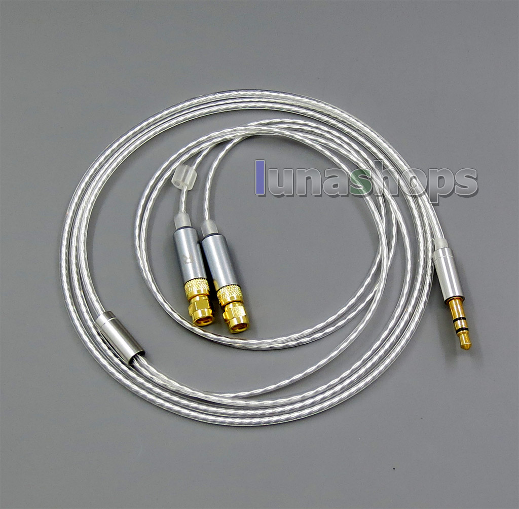 Soft Silver Plated Earphone Cable For HiFiMan HE400 HE5 HE6 HE300 HE560 HE4 HE500 HE600 Headphone