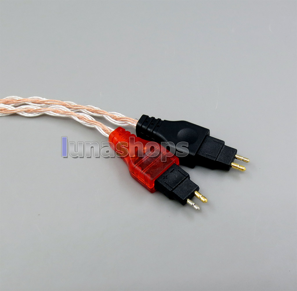 16 Cores OCC Silver Plated Mixed Headphone Cable For Sennheiser HD25-1 SP HD650 HD600 HD580 HD525