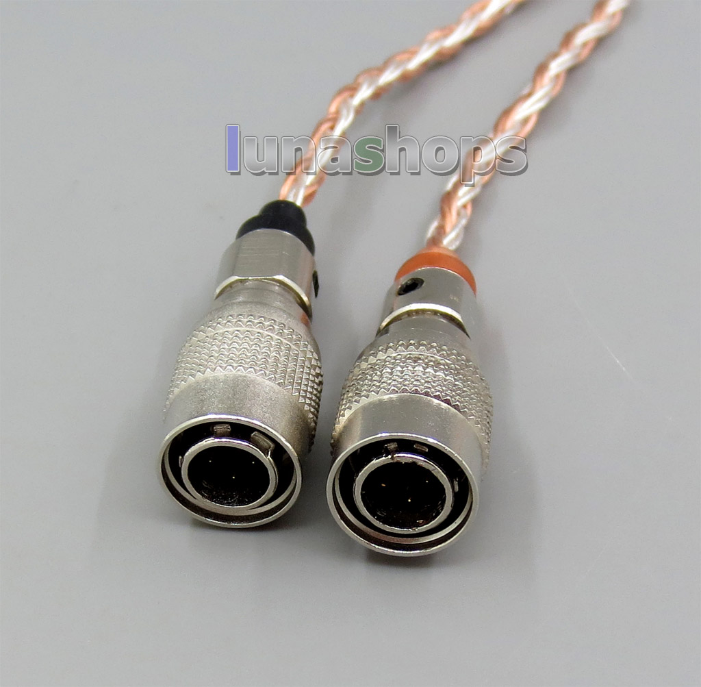 16 cores Silver Plated OCC Headphone (8*100cores)Earphone Cable For Mr Speakers Ether Alpha Dog Prime
