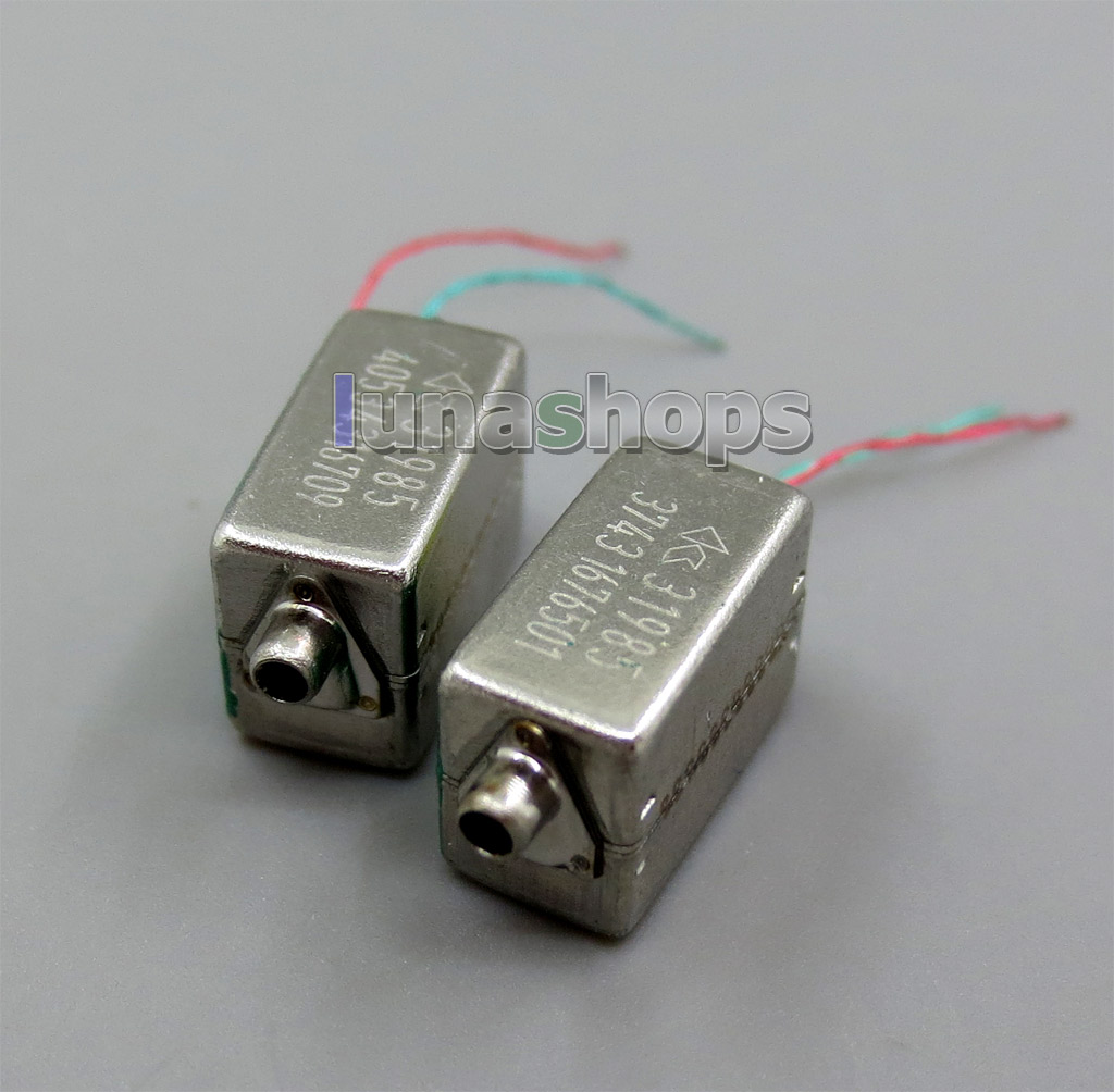 1pair DTEC-31985 Balanced Armature Driver Earphone Speaker For Knowles UE JH In-Ear Monitor IEMs Noise Cancelling
