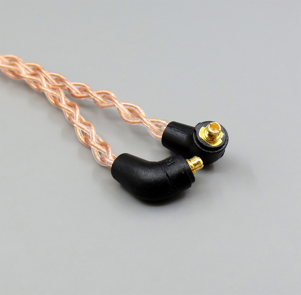 8 core 2.5mm 4.4mm Balanced MMCX Pure OCC Copper Earphone Cable For Etymotic ER4 XR SR ER4SR ER4XR