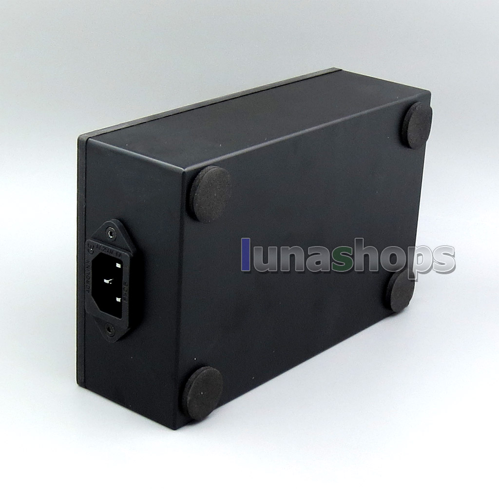 Acrolink CF-204 Carbon fiber panels 4 Ports Power Socket Strip Rhodium Plated