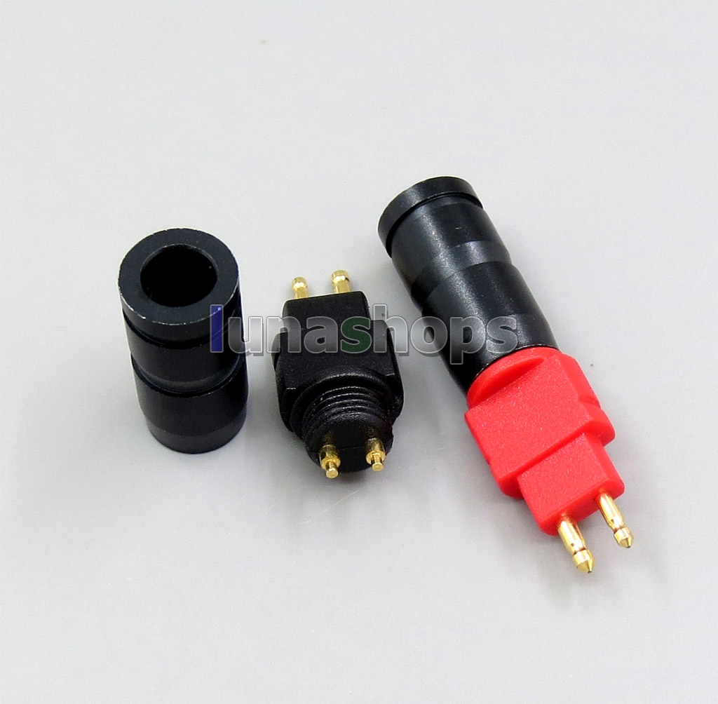 Metal Housing Headphone Earphone Bulk Pins for Sennheiser HD414 HD25 HD430 HD650 HD600 HD580
