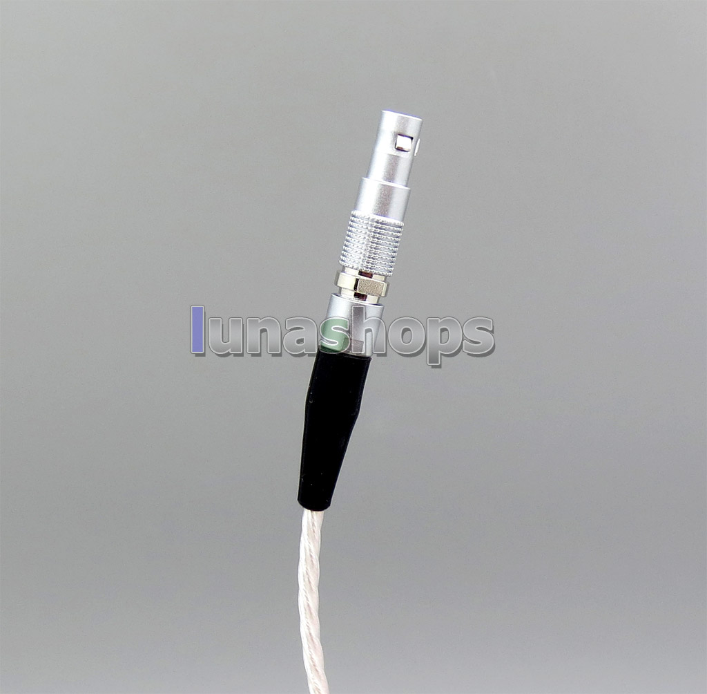 Pure Silver Plated + 7N OCC Earphone Cable For AKG K812 Reference Headphone 