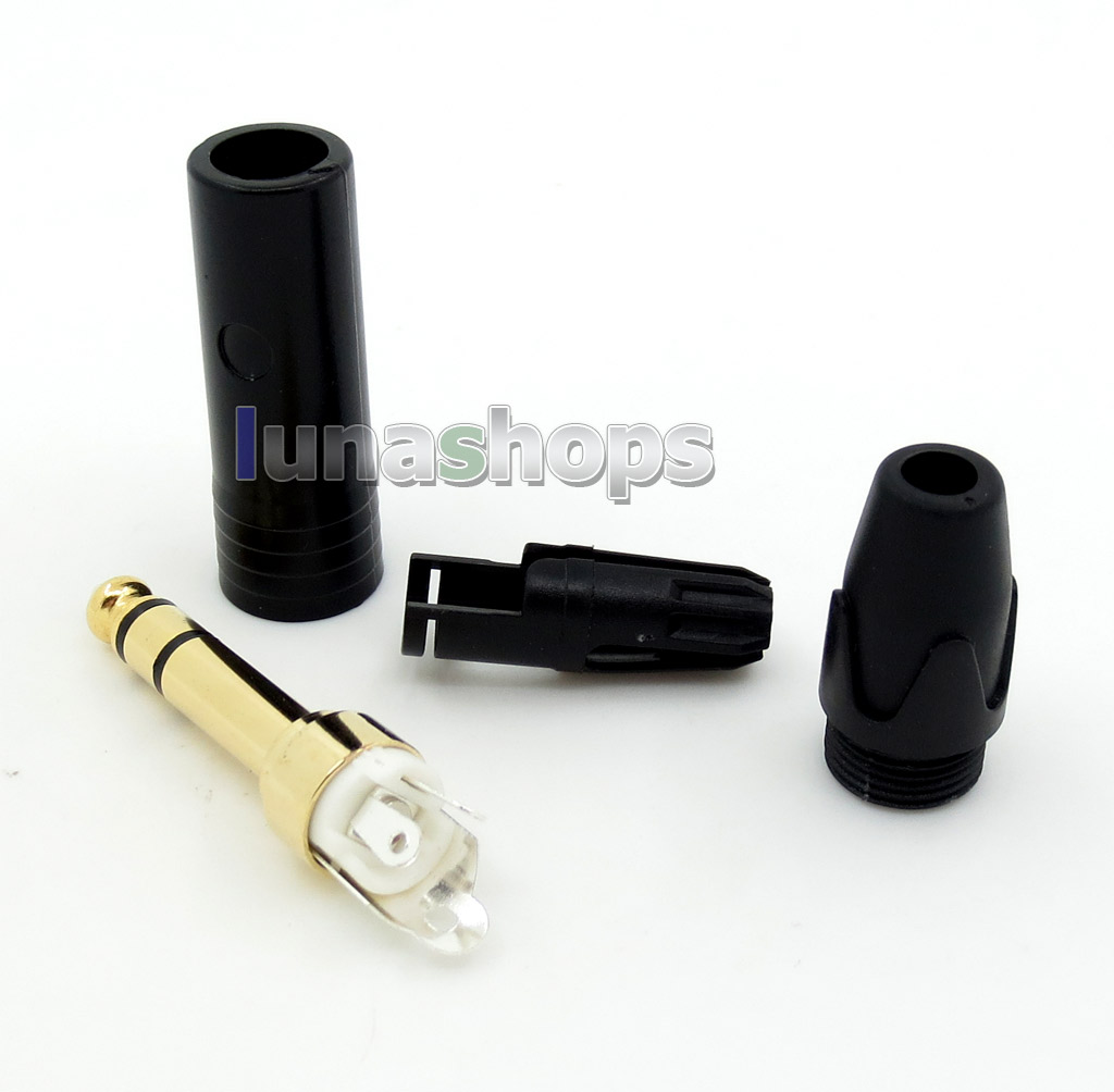 6.3mm Stereo Plug Audio Cable Connector 6.5mm male adapter