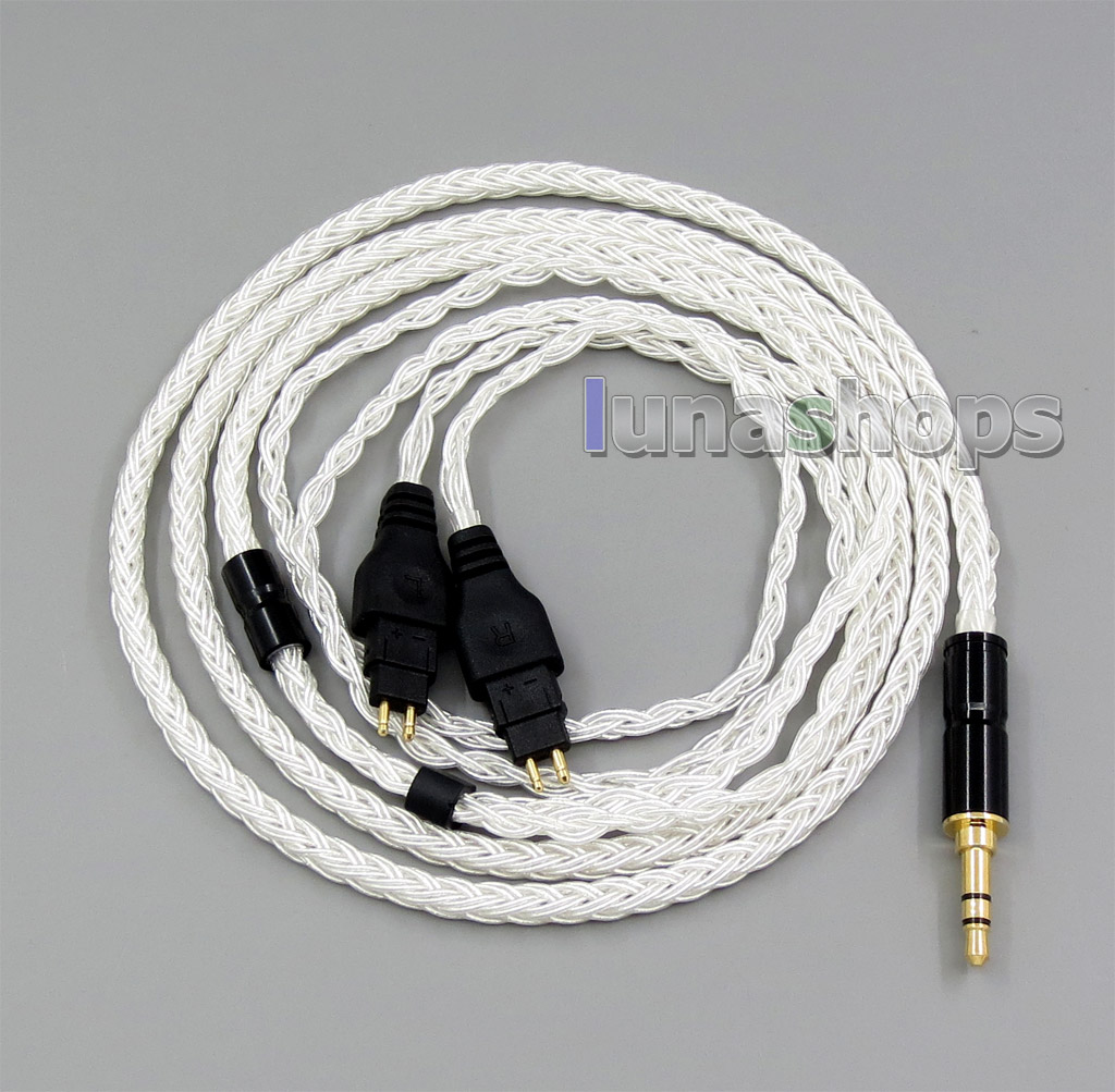 16 Cores OCC Pure Silver Plated Headphone Cable For Sennheiser HD25-1 SP HD650 HD600 HD580 HD525 HDXXX HD660S