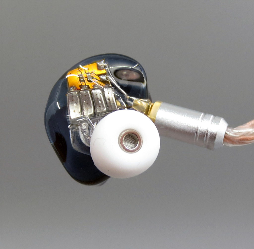 High Transparency Crystal Handmade DIY Custom 5 Units Speakers Armature In Ear Earphone By Knowles 22955