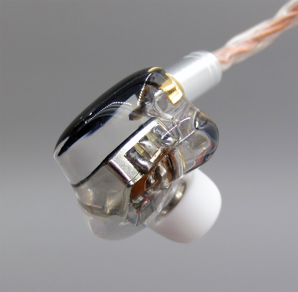 High Transparency Crystal Handmade DIY Custom 5 Units Speakers Armature In Ear Earphone By Knowles 22955