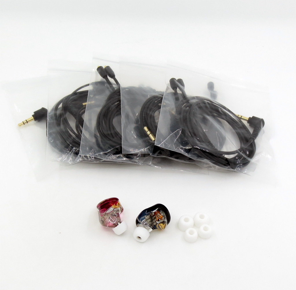 High Transparency Crystal Handmade DIY Custom 5 Units Speakers Armature In Ear Earphone By Knowles 22955