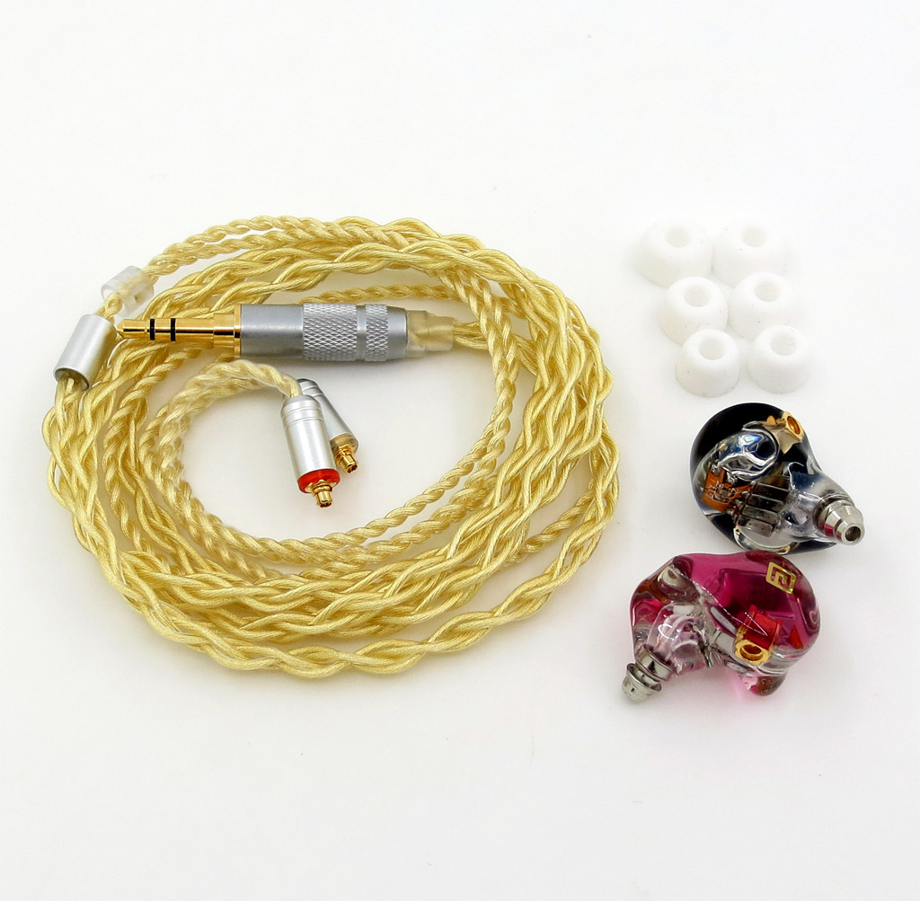 High Transparency Crystal Handmade DIY Custom 5 Units Speakers Armature In Ear Earphone By Knowles 22955