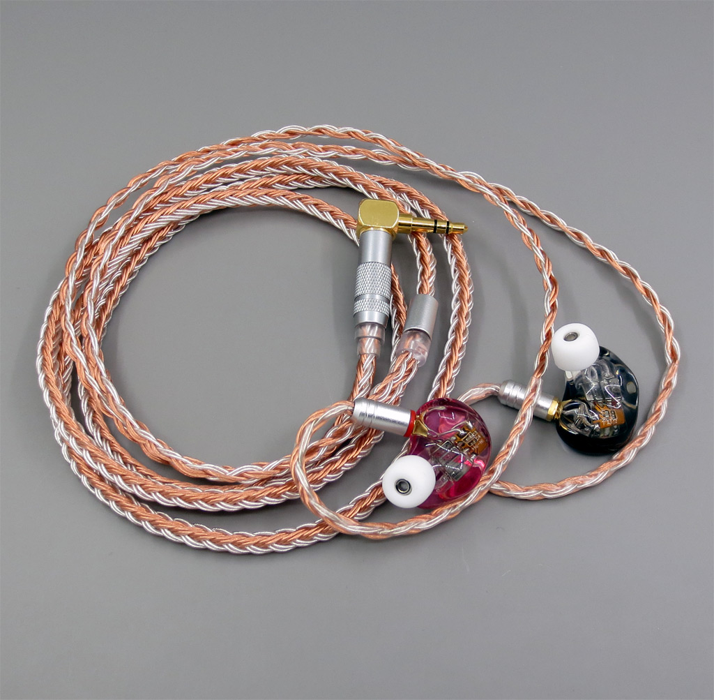 High Transparency Crystal Handmade DIY Custom 5 Units Speakers Armature In Ear Earphone By Knowles 22955