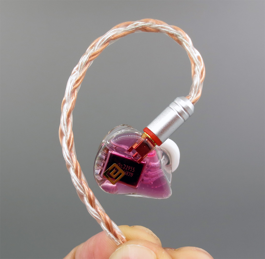 High Transparency Crystal Handmade DIY Custom 5 Units Speakers Armature In Ear Earphone By Knowles 22955