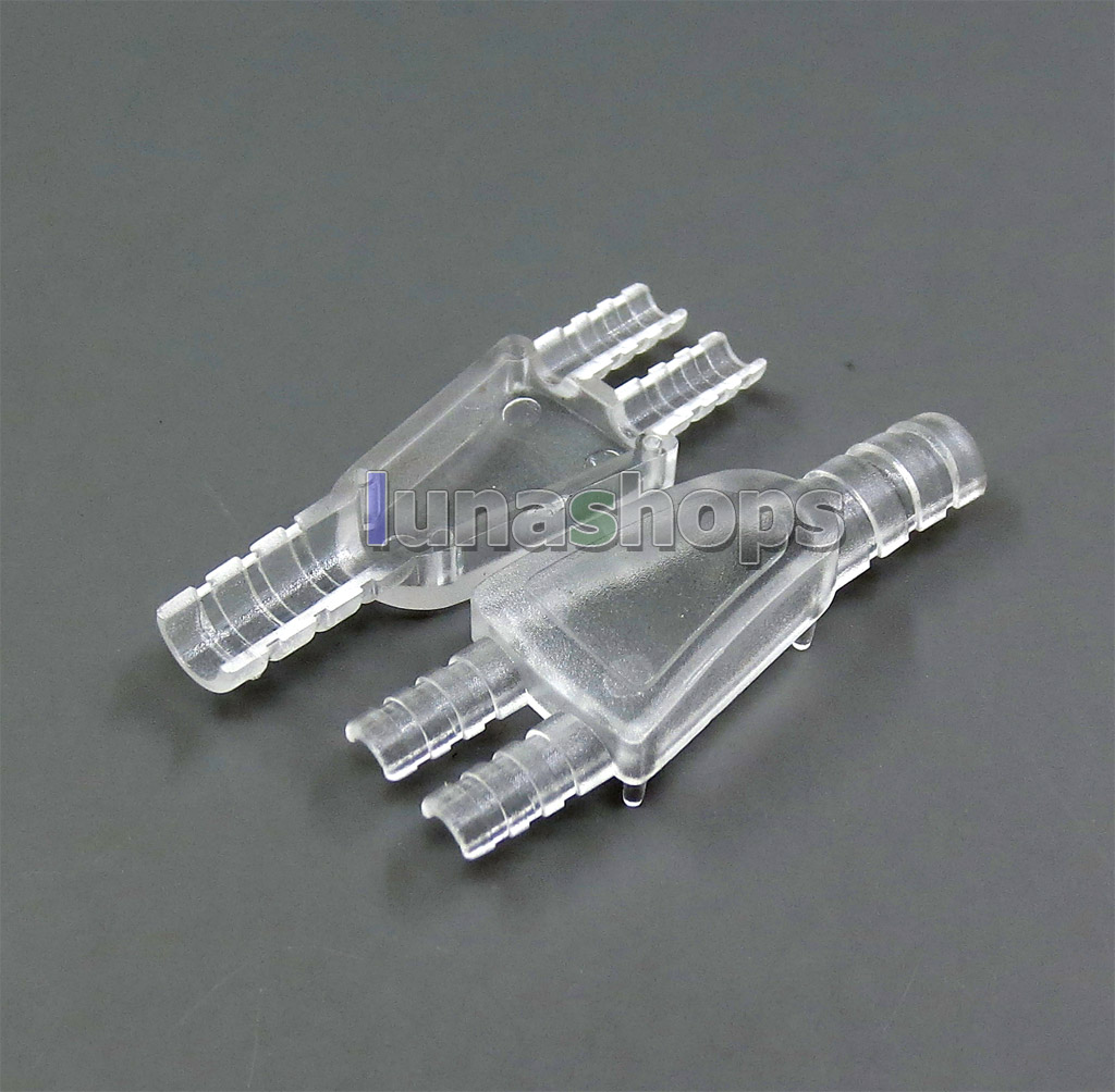 Full PC Headphone Cable Audio Y Splitter Adapter For JH24 Rosie DIY Custom Cable Dia:4mm/2mm