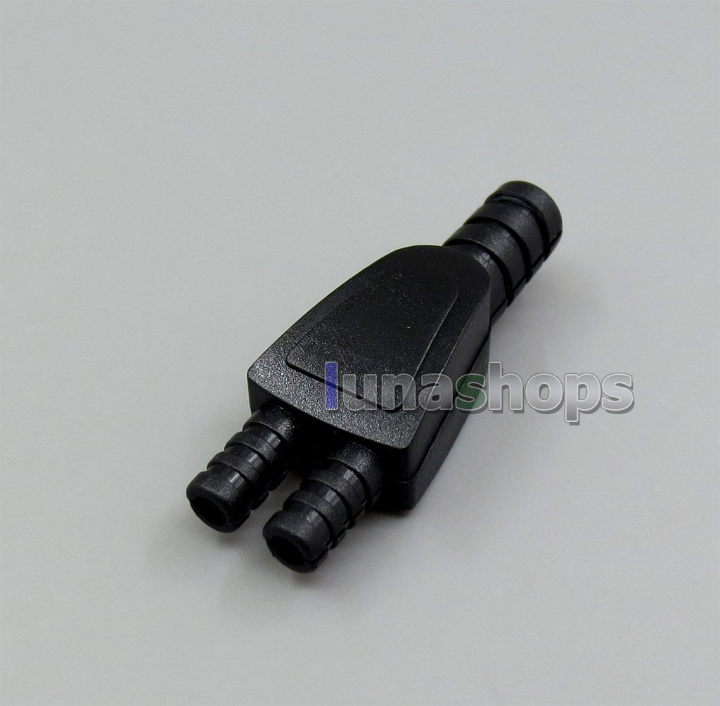Full PC Headphone Cable Audio Y Splitter Adapter For JH24 Rosie DIY Custom Cable Dia:4mm/2mm