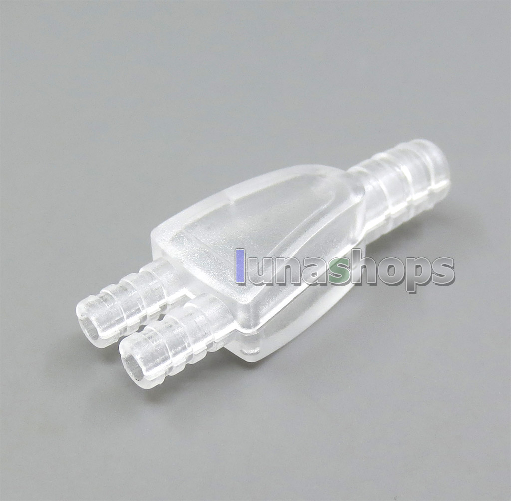 Full PC Headphone Cable Audio Y Splitter Adapter For JH24 Rosie DIY Custom Cable Dia:4mm/2mm
