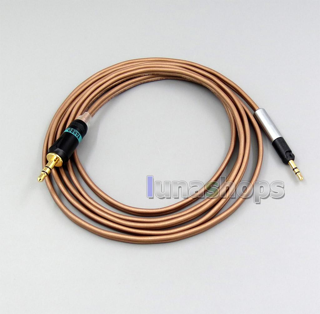 120cm Earphone PURE Silver Cable + PEP Insulated For Sennheiser HD598 HD558 HD518 Headphone