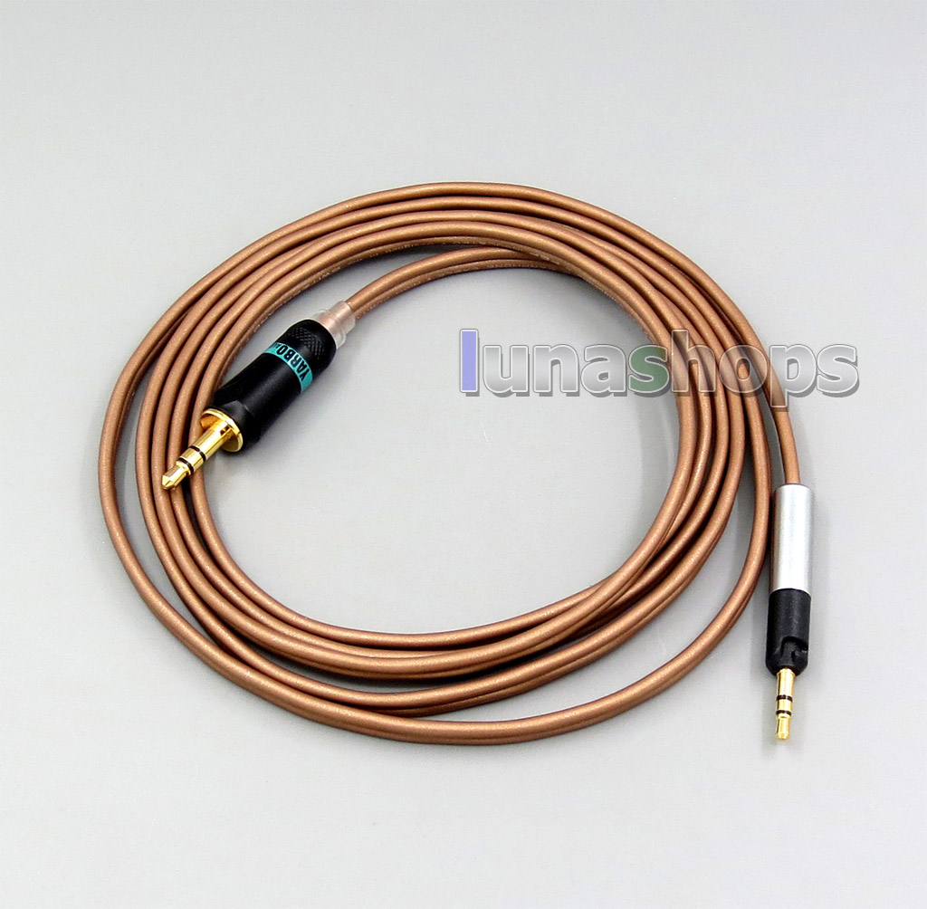 120cm Earphone PURE Silver Cable + PEP Insulated For Sennheiser HD598 HD558 HD518 Headphone