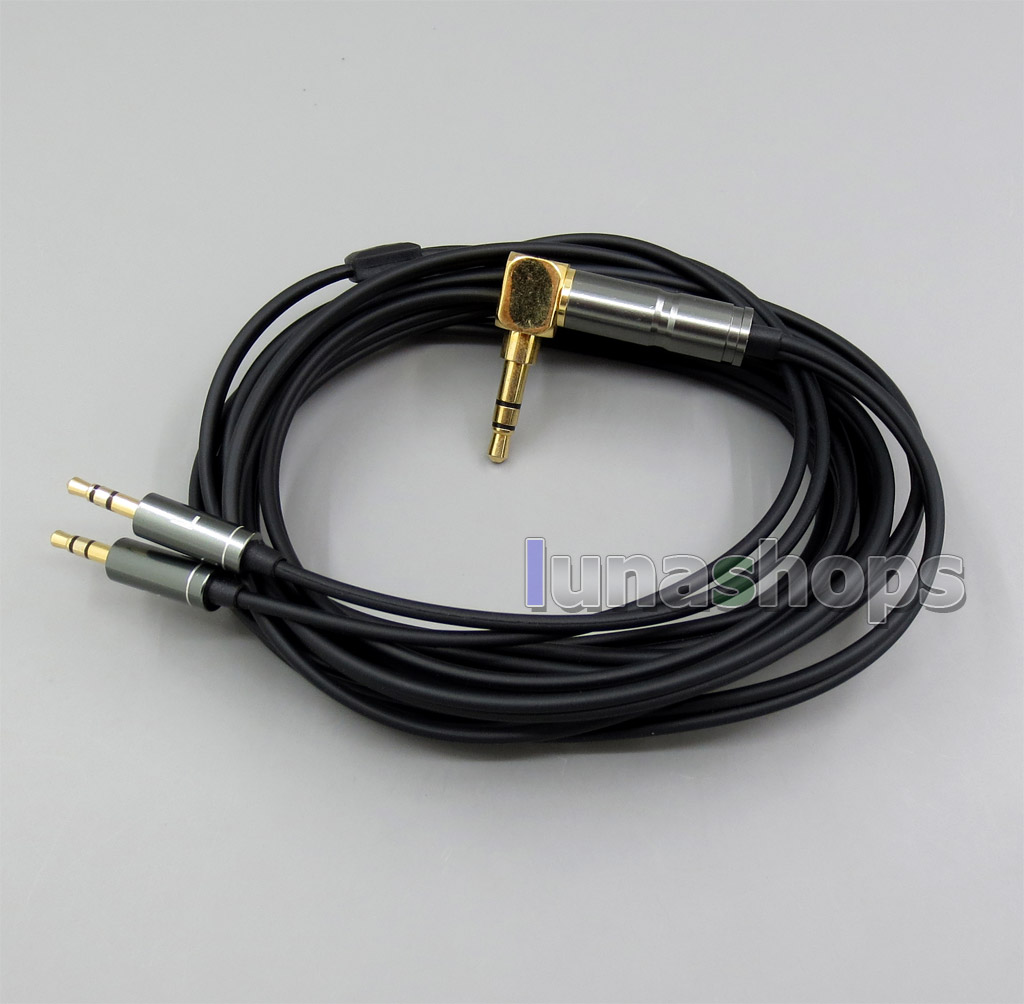 Replacement Cable for Hifiman HE400S HE-400I HE560 HE-350 HE1000 V2 Headphone 3.5mm to 2.5mm