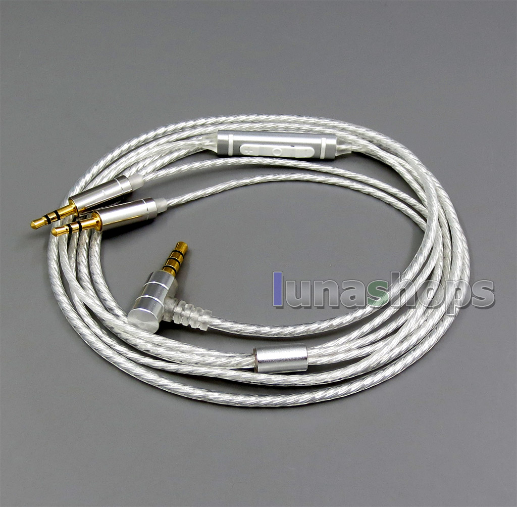 Mic Remote Cable for Hifiman HE400S HE-400I HE560 HE-350 HE1000 V2 Headphone 3.5mm to 2.5mm