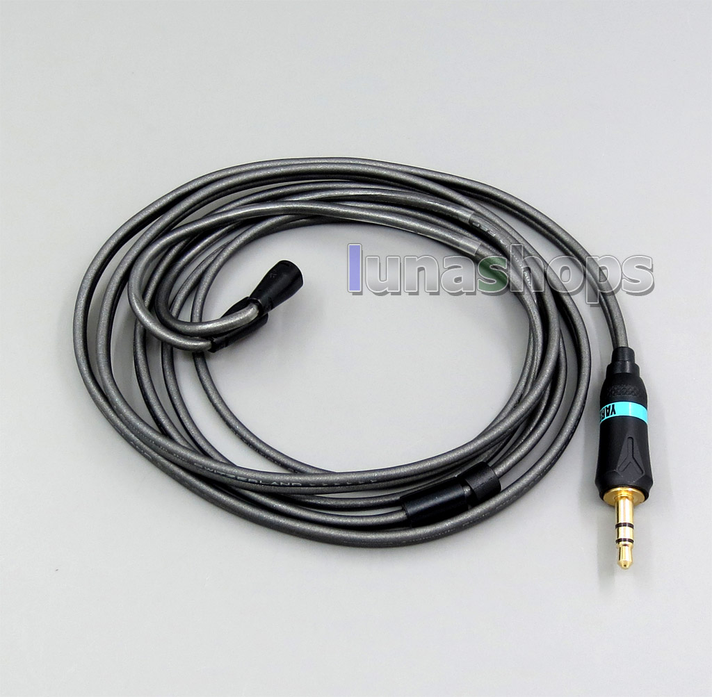 120cm Earphone headphone PURE Silver Cable + PEP Insulated For Sennheiser IE8 IE8i IE80