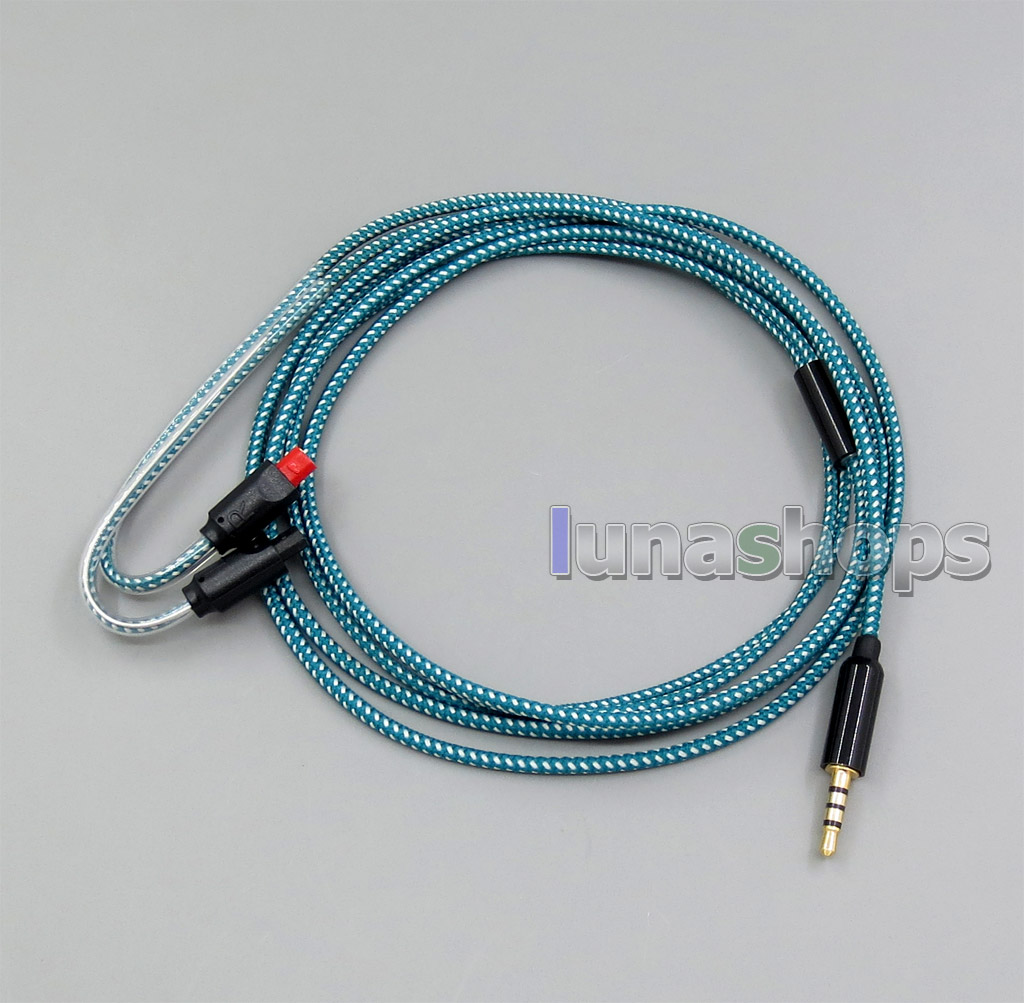 Weave Color 2.5mm Balanced 3.5mm Earphone Cable For Audio-Technica ATH-IM50 IM70 IM03 IM02 01