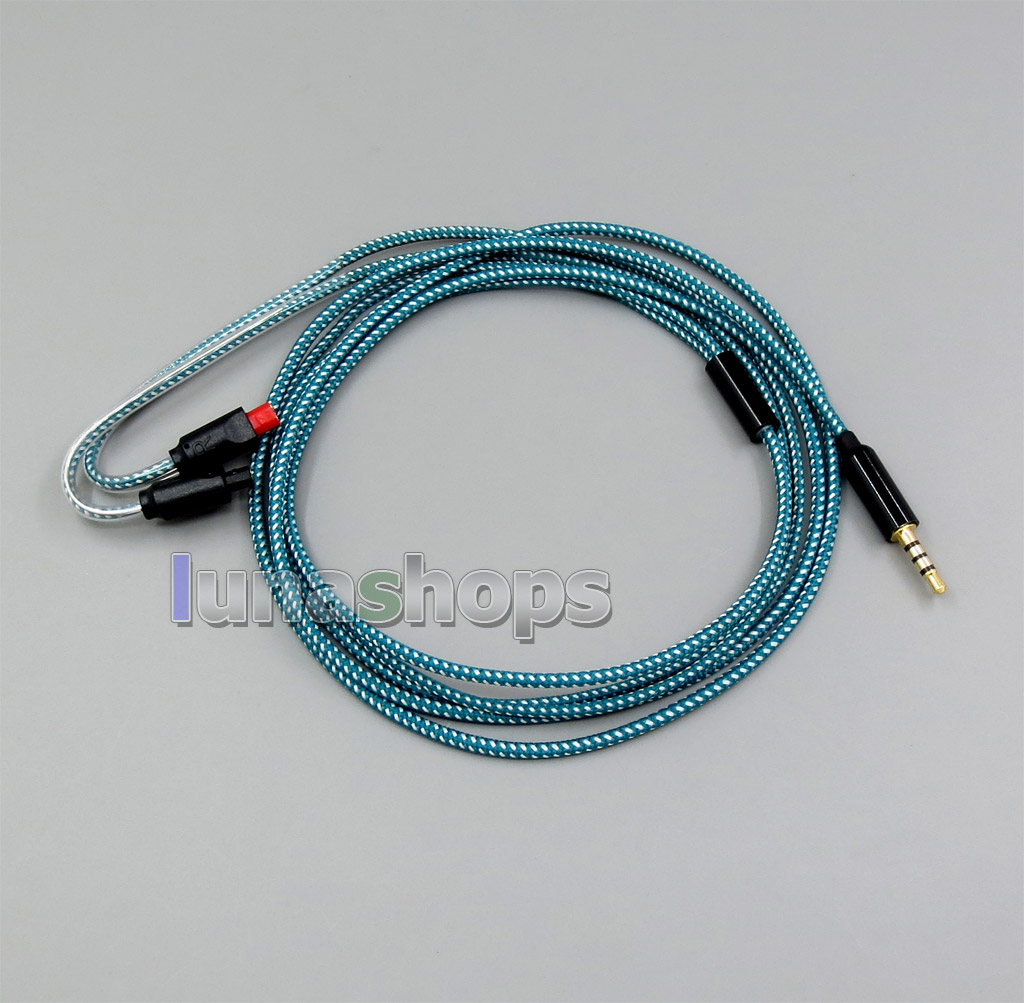 Weave Color 2.5mm Balanced 3.5mm Earphone Cable For Audio-Technica ATH-IM50 IM70 IM03 IM02 01