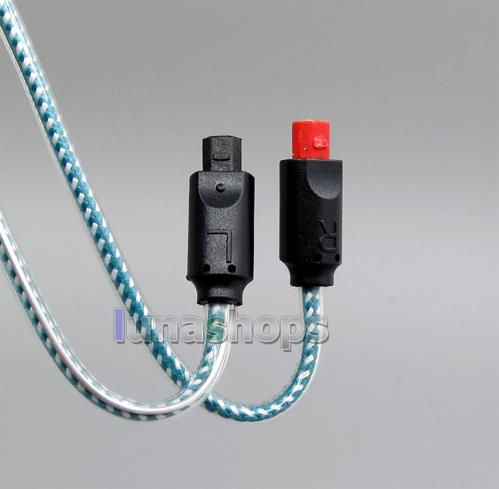 Weave Color 2.5mm Balanced 3.5mm Earphone Cable For Audio-Technica ATH-IM50 IM70 IM03 IM02 01