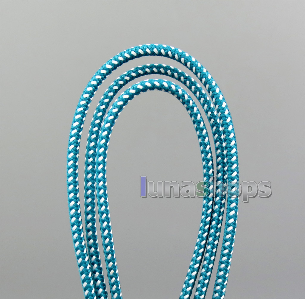 Weave Color 2.5mm Balanced 3.5mm Earphone Cable For Audio-Technica ATH-IM50 IM70 IM03 IM02 01