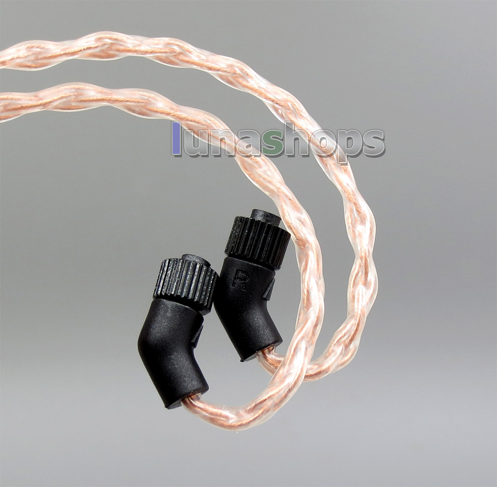 8 core 2.5mm 4.4mm Balanced MMCX Pure OCC Copper Earphone Cable For AKR03 Roxxane JH24 Layla Angie AK70 AK380 KANN